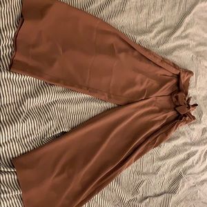 Abercrombie wide leg paperboy pants